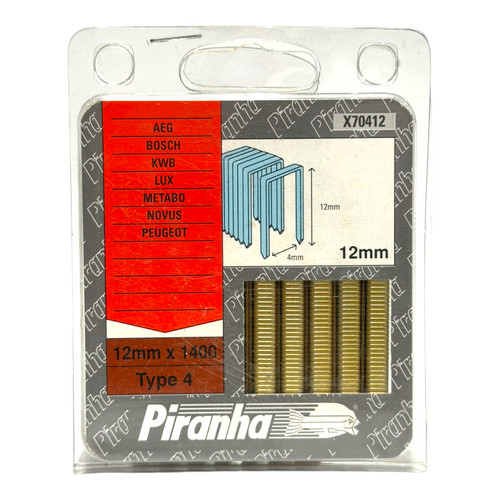 Piranha x70412 type staples - x70412,