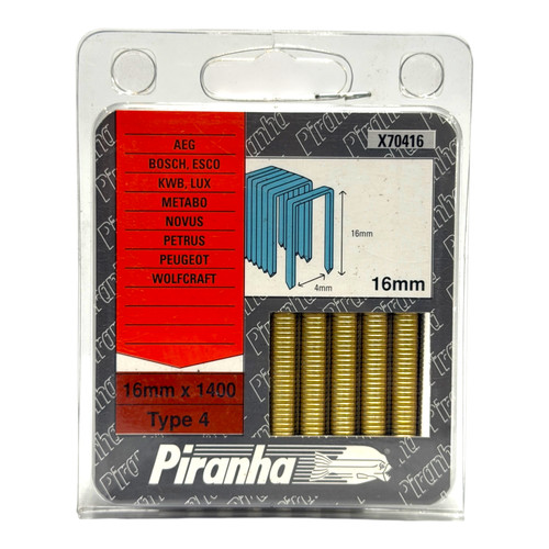 Piranha x70416 type - type, staples