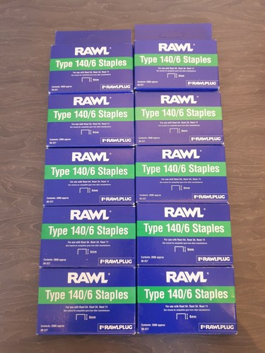 Boxes rawl type 140 - of, 140/6